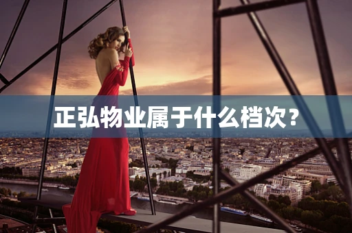正弘物业属于什么档次？