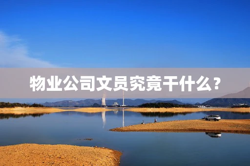 物业公司文员究竟干什么？