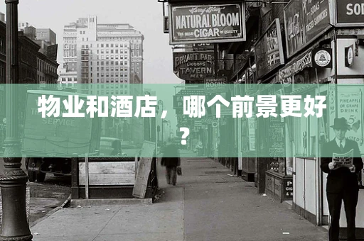 物业和酒店，哪个前景更好？