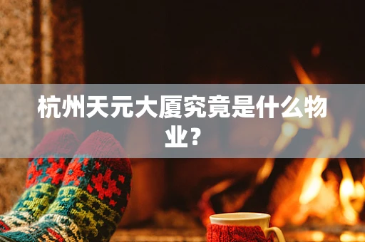 杭州天元大厦究竟是什么物业？