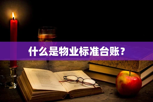 什么是物业标准台账？