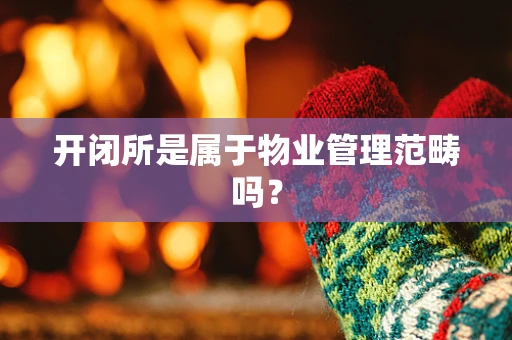 开闭所是属于物业管理范畴吗？