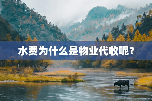 水费为什么是物业代收呢？