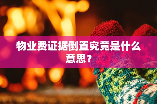 物业费证据倒置究竟是什么意思？