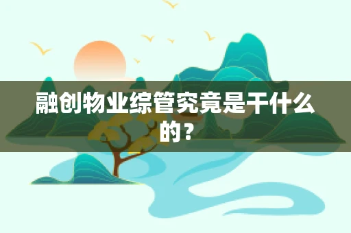 融创物业综管究竟是干什么的？