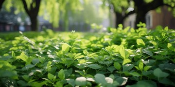 物业适合种什么树叶植物？