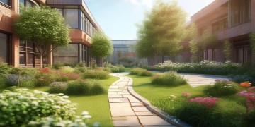 现在学校里面有物业吗？