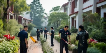 林枫苑物业平常会进行管理吗？
