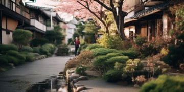 日本小区有物业管家吗？