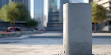 物业购买水泥墩应记什么科目？