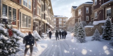 垦利小区物业扫雪会收费吗？