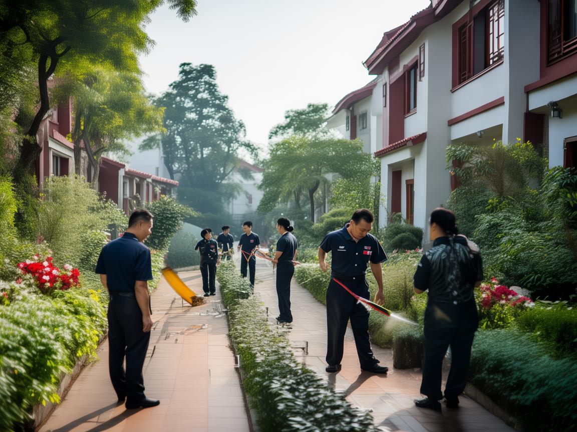 林枫苑物业平常会进行管理吗？