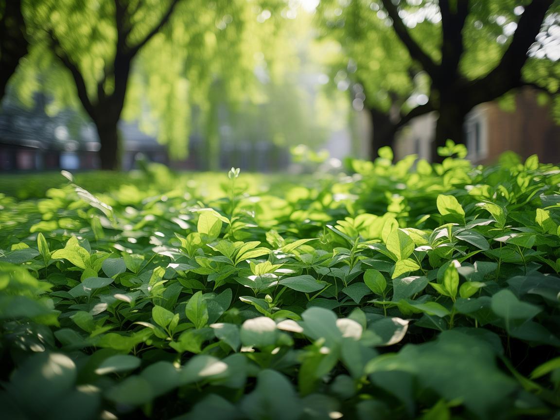 物业适合种什么树叶植物？